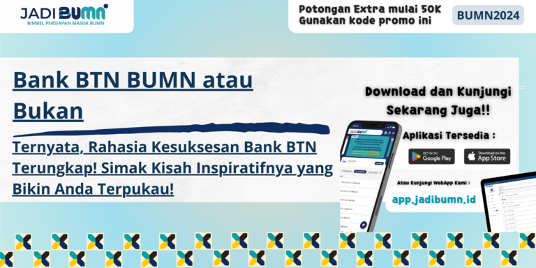 Bank BTN BUMN atau Bukan