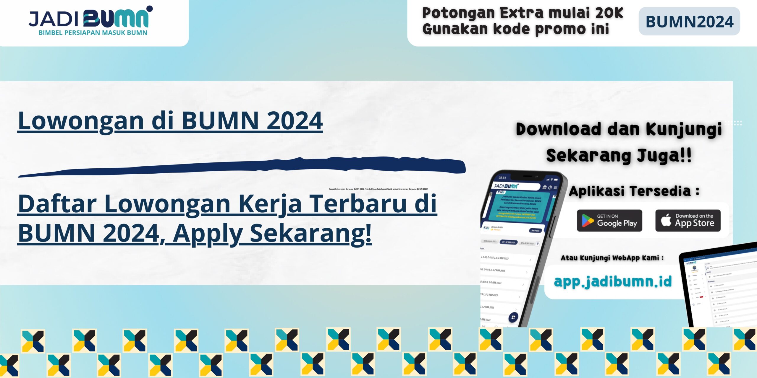 Lowongan di BUMN 2024