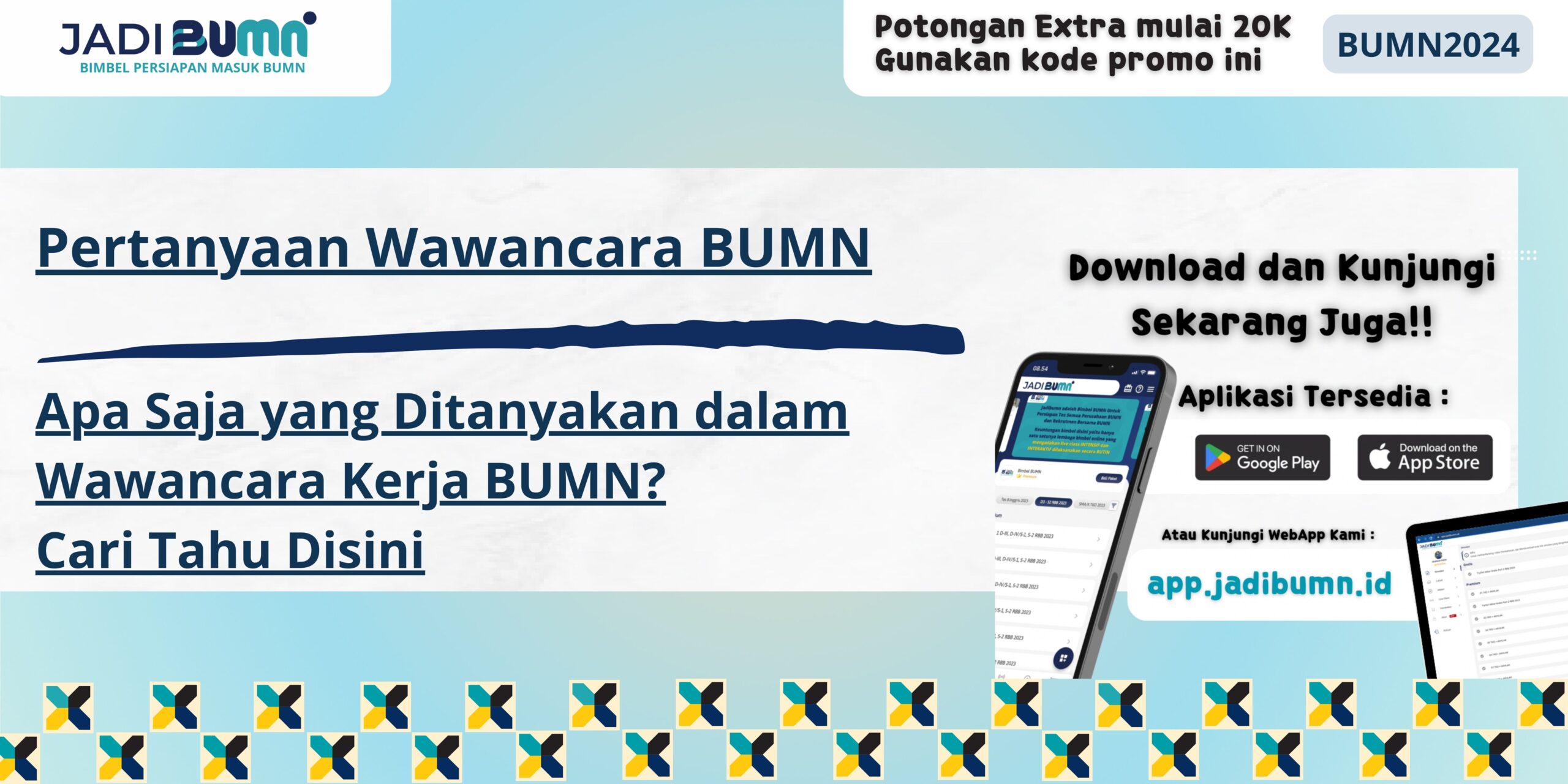 Pertanyaan Wawancara BUMN - Apa Saja yang Ditanyakan dalam Wawancara Kerja BUMN? Cari Tahu Disini