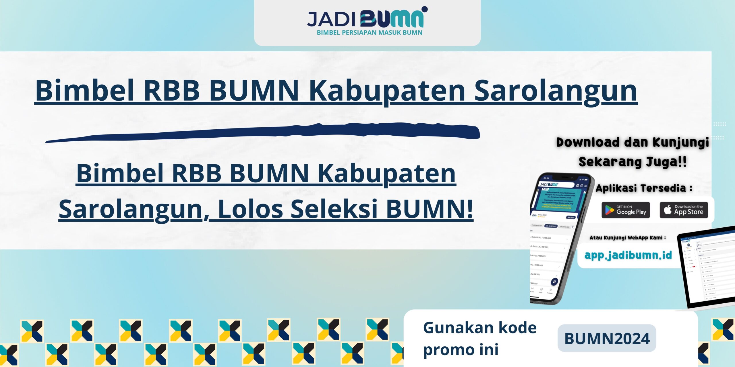 Bimbel RBB BUMN Kabupaten Sarolangun