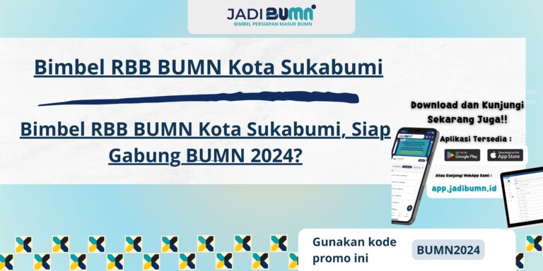 Bimbel RBB BUMN Kota Sukabumi