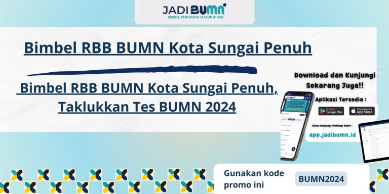 Bimbel RBB BUMN Kota Sungai Penuh