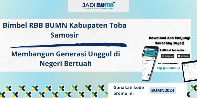 Bimbel RBB BUMN Kabupaten Toba Samosir