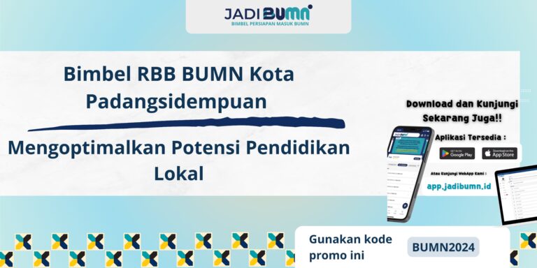 Bimbel RBB BUMN Kota Padangsidempuan