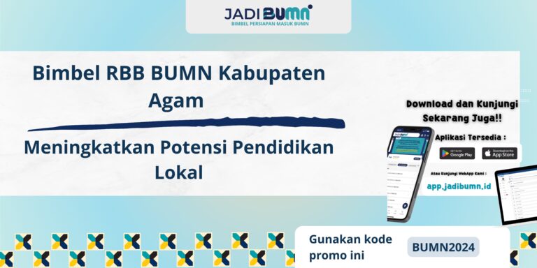 Bimbel RBB BUMN Kabupaten Agam