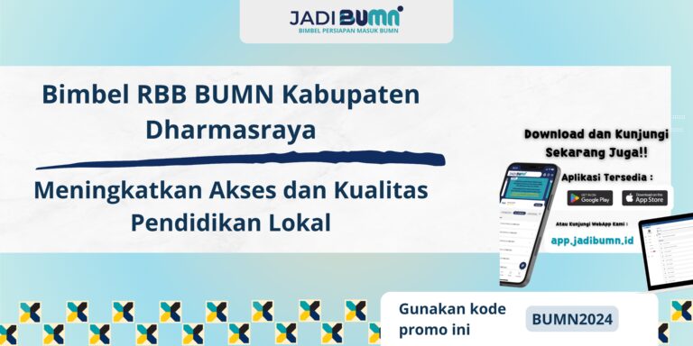 Bimbel RBB BUMN Kabupaten Dharmasraya