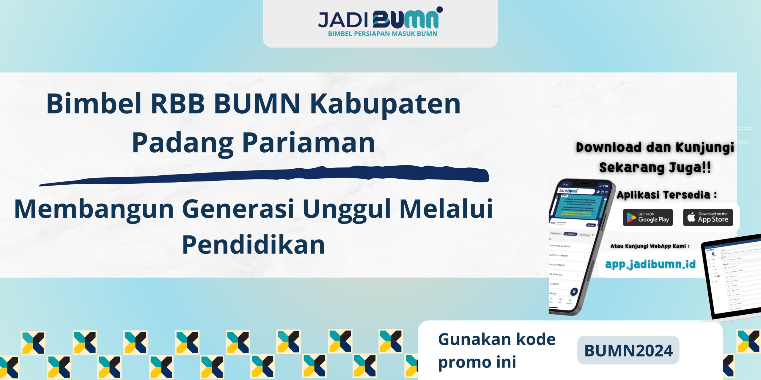 Bimbel RBB BUMN Kabupaten Padang Pariaman