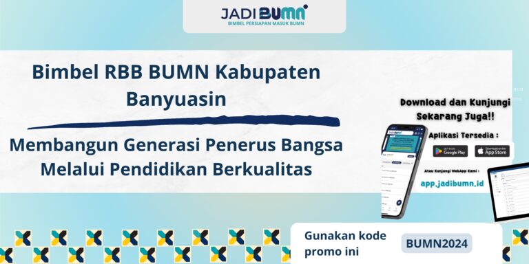 Bimbel RBB BUMN Kabupaten Banyuasin