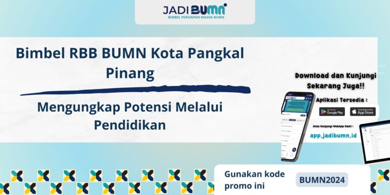 Bimbel RBB BUMN Kota Pangkal Pinang