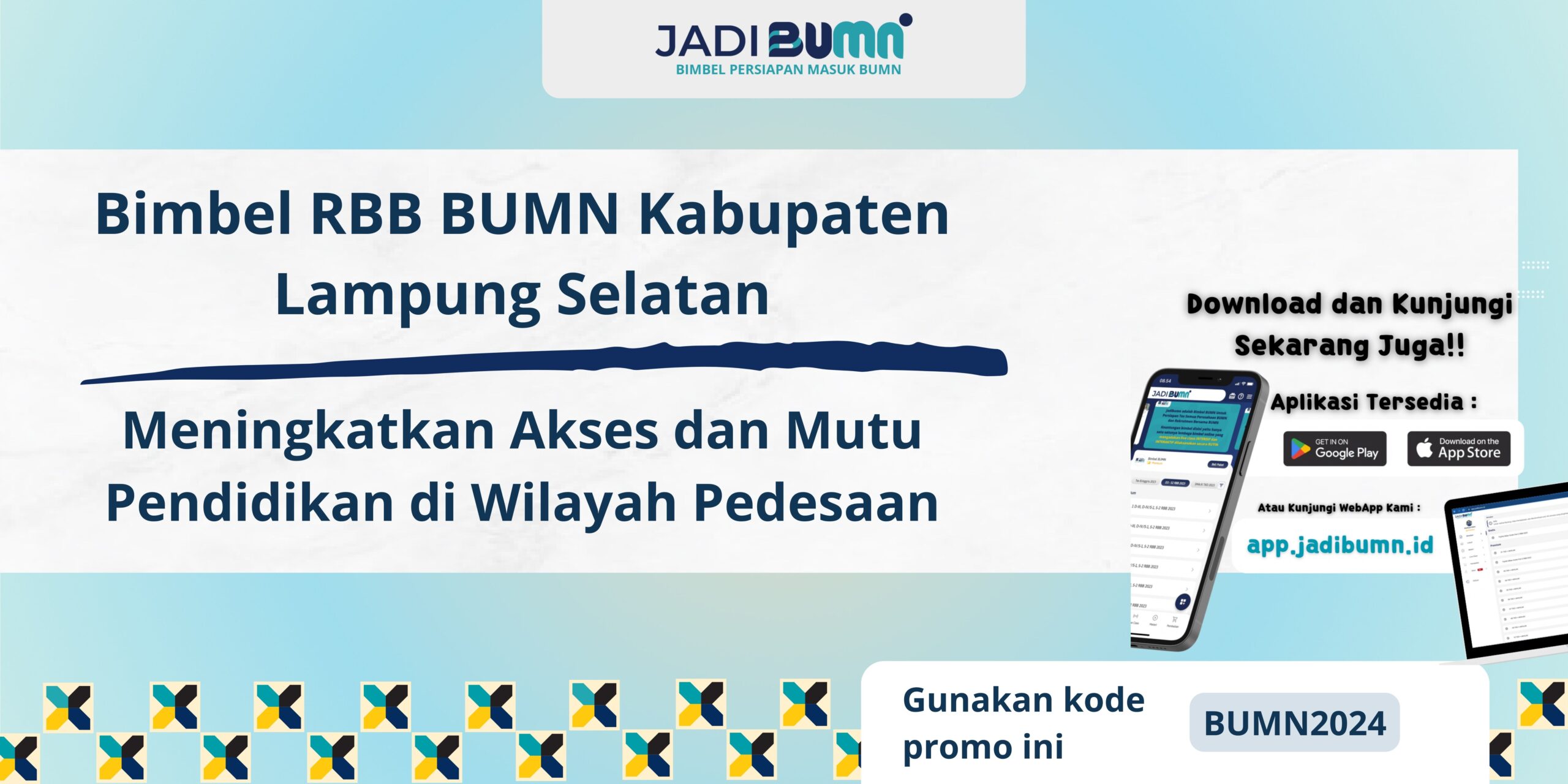 Bimbel RBB BUMN Kabupaten Lampung Selatan