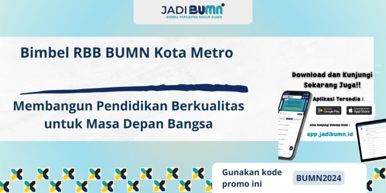 Bimbel RBB BUMN Kota Metro