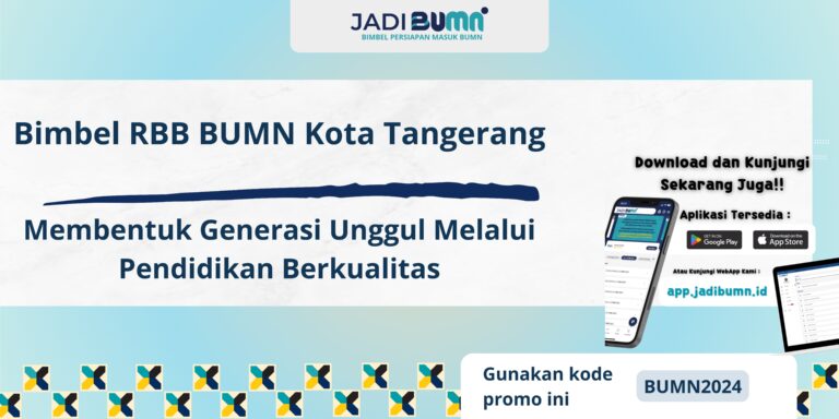 Bimbel RBB BUMN Kota Tangerang