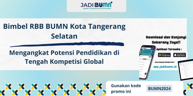 Bimbel RBB BUMN Kota Tangerang Selatan