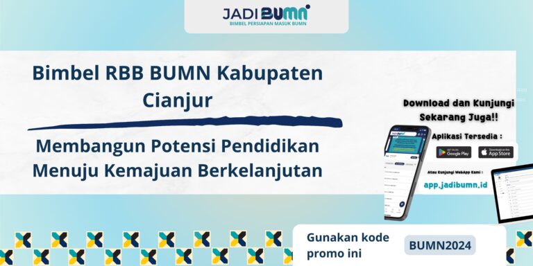 Bimbel RBB BUMN Kabupaten Cianjur