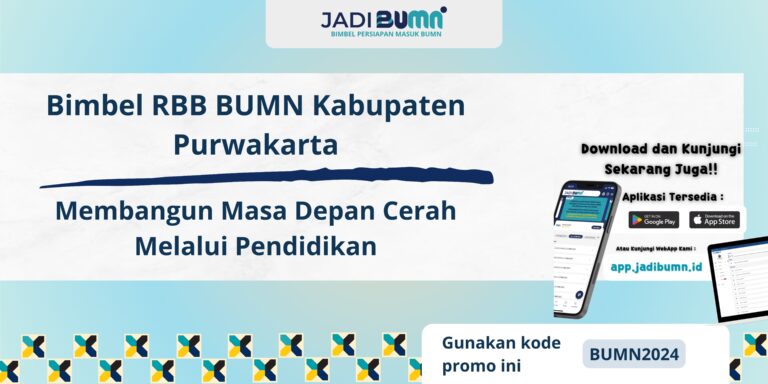 Bimbel RBB BUMN Kabupaten Purwakarta