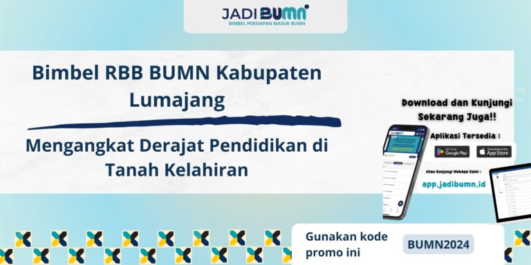 Bimbel RBB BUMN Kabupaten Lumajang