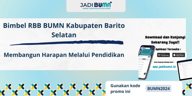 Bimbel RBB BUMN Kabupaten Barito Selatan – Membangun Harapan Melalui Pendidikan