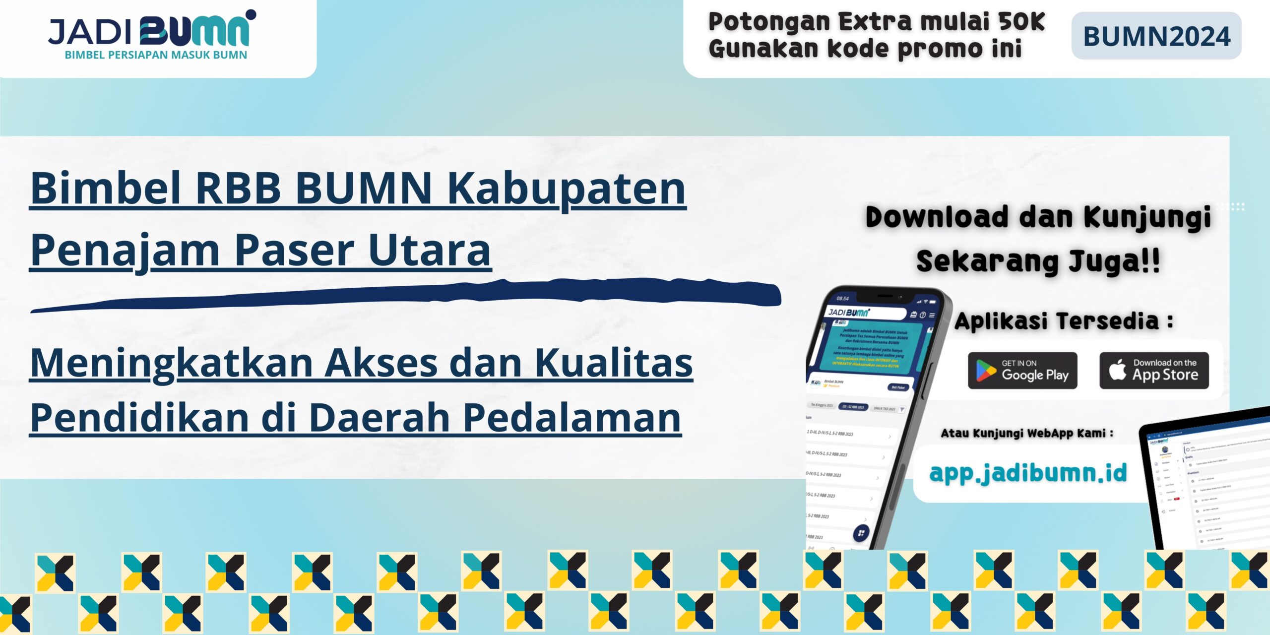 Bimbel RBB BUMN Kabupaten Penajam Paser Utara