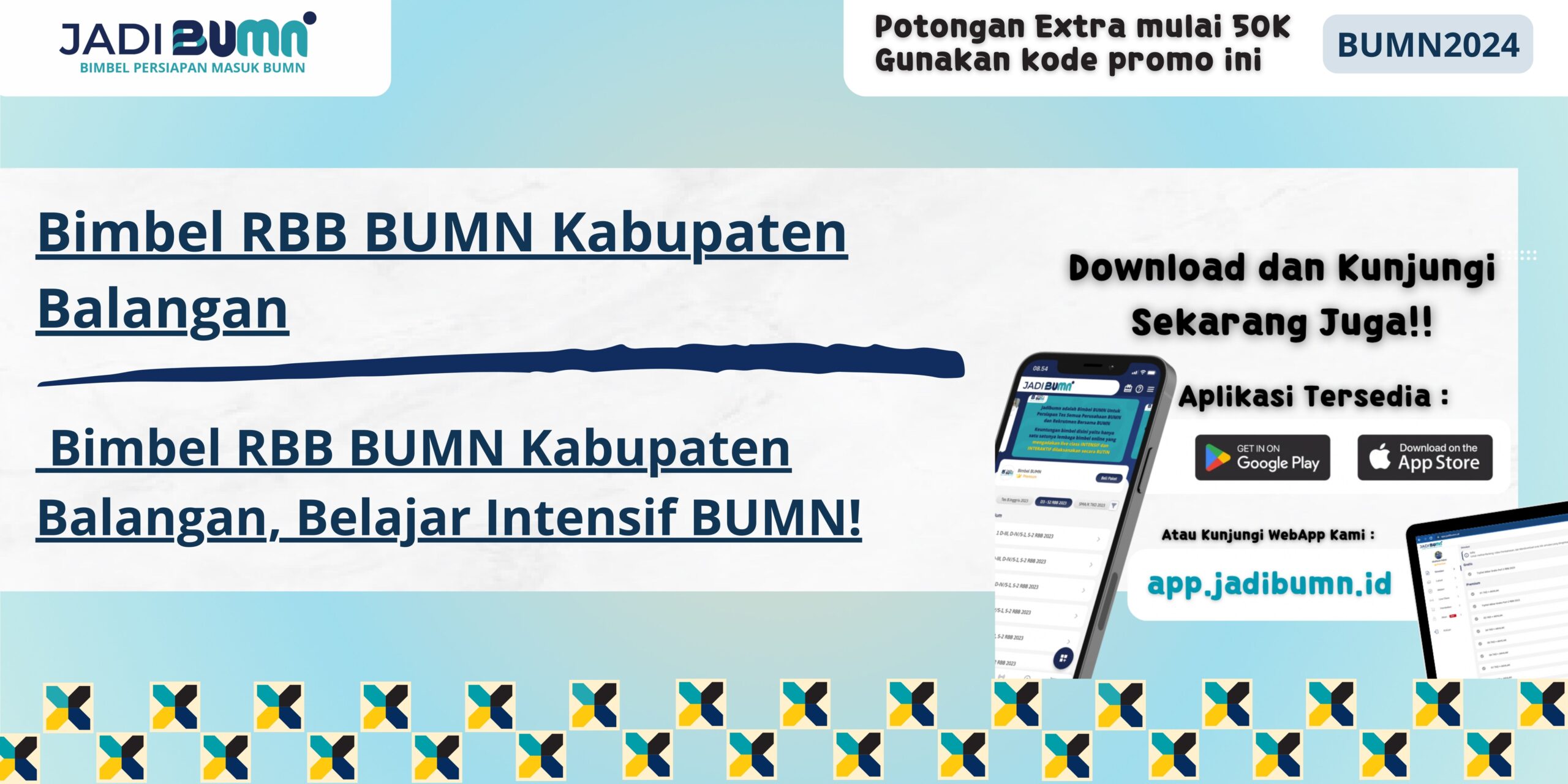 Bimbel RBB BUMN Kabupaten Balangan