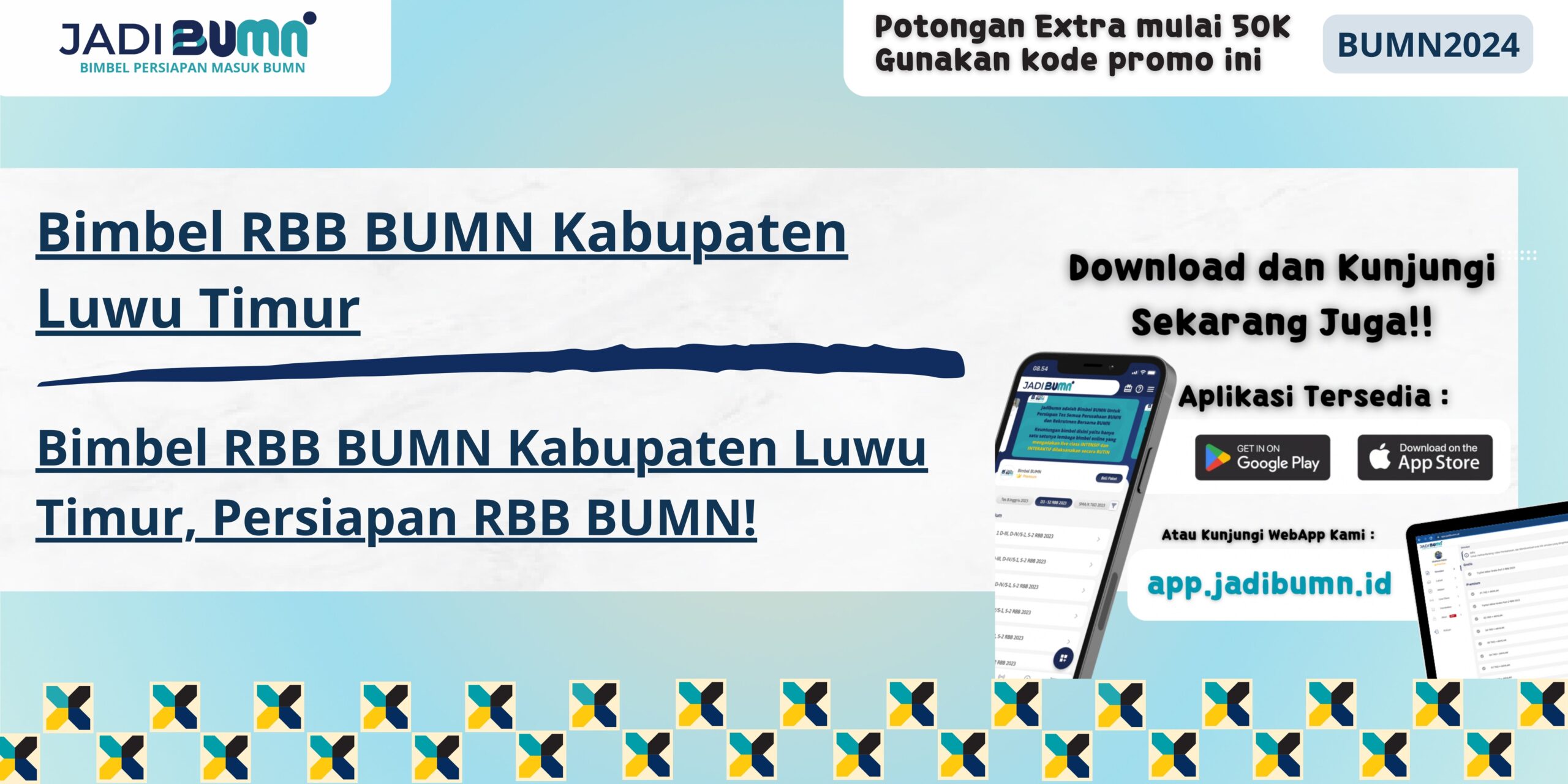 Bimbel RBB BUMN Kabupaten Luwu Timur