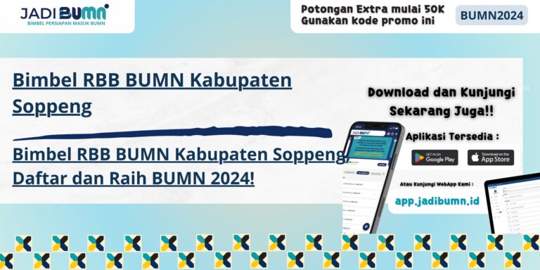 Bimbel RBB BUMN Kabupaten Soppeng