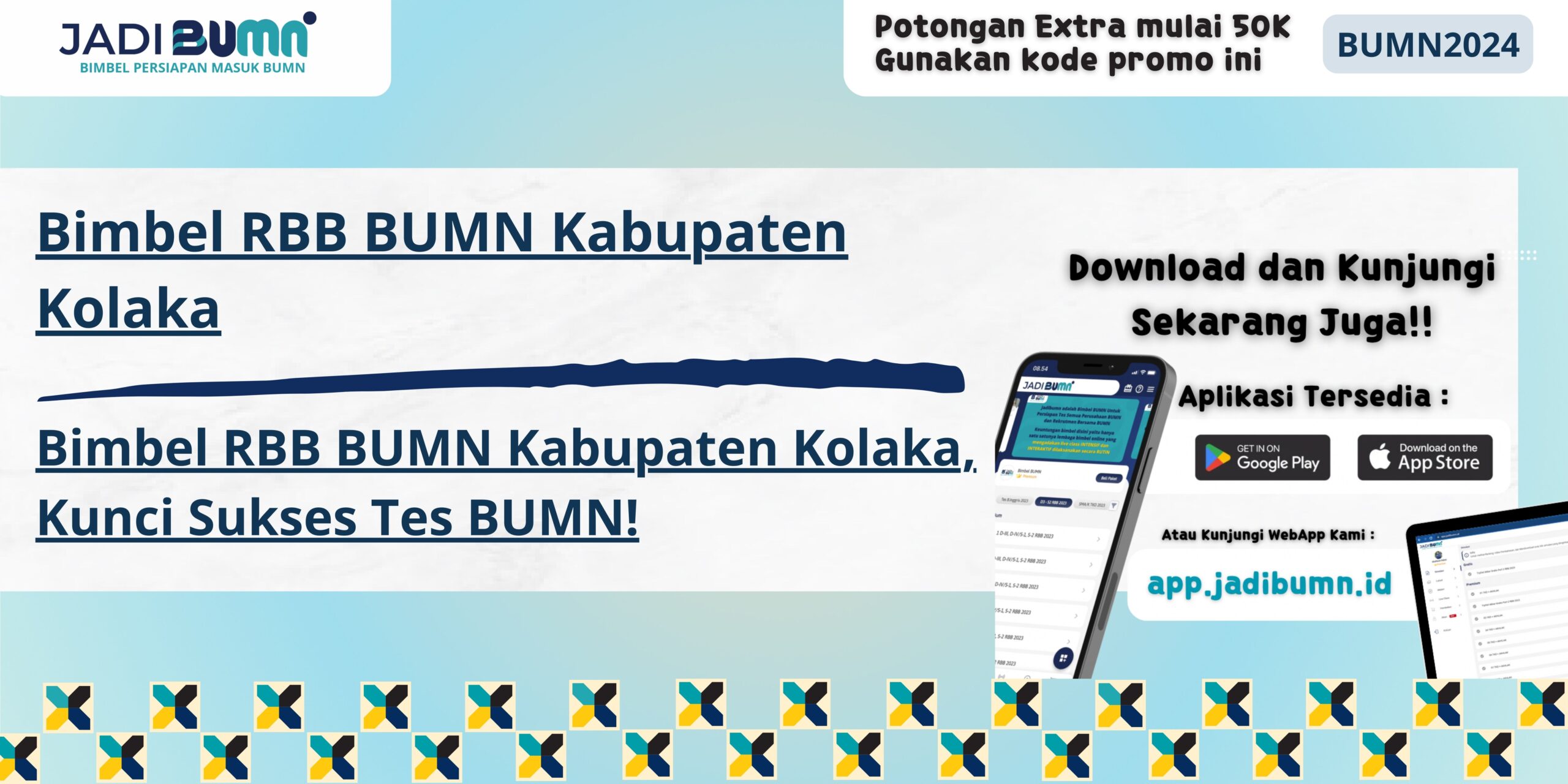 Bimbel RBB BUMN Kabupaten Kolaka