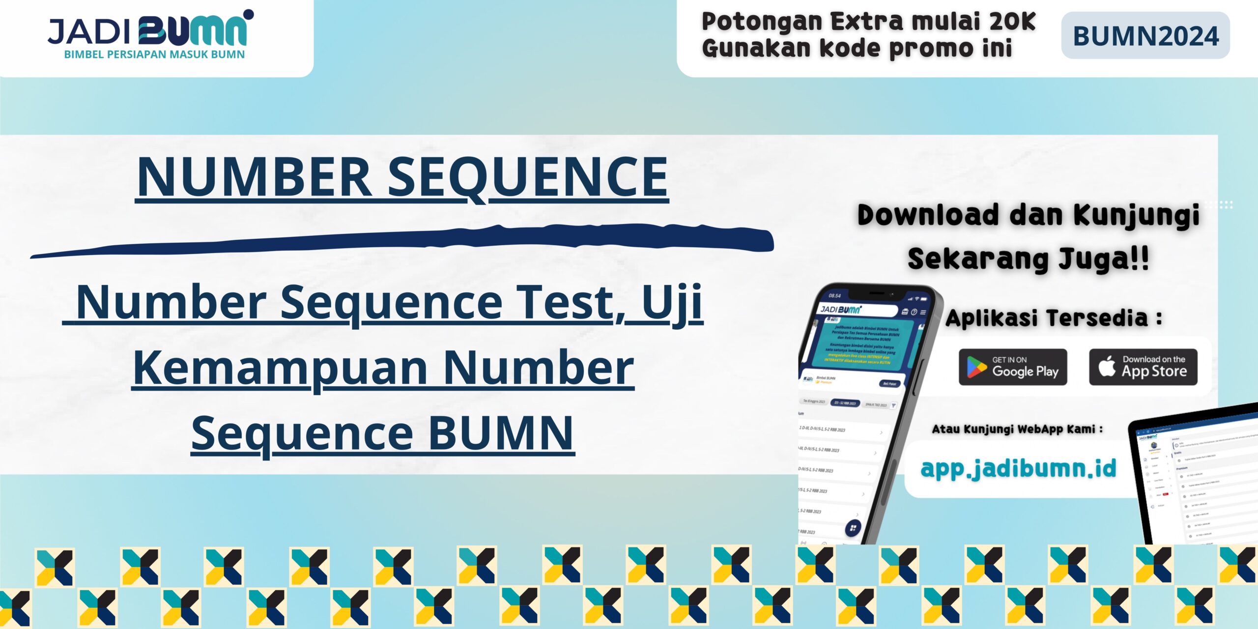 Number Sequence Test, Uji Kemampuan Number Sequence BUMN