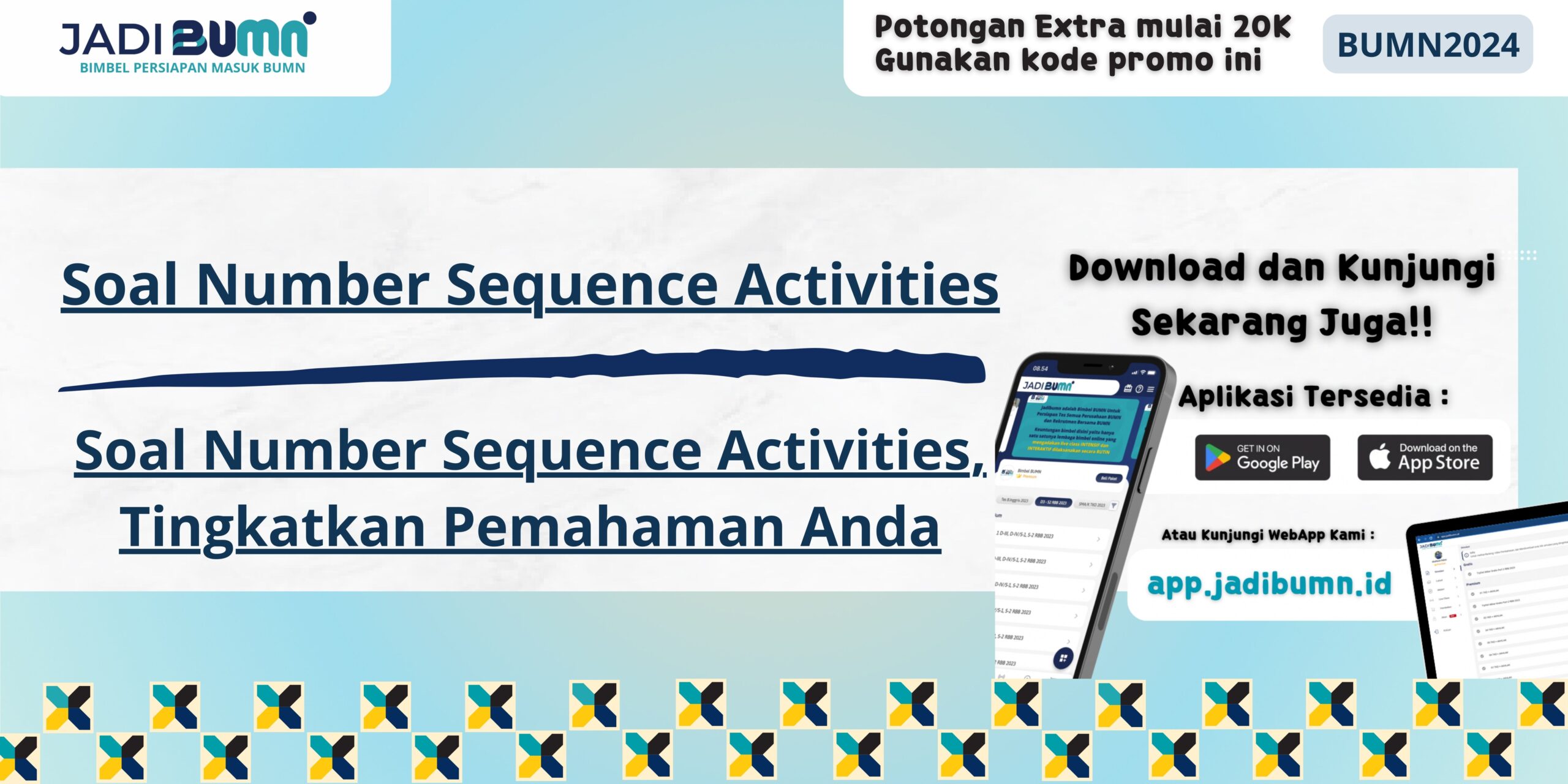 Soal Number Sequence Activities