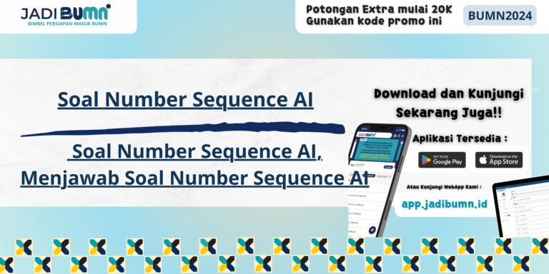 Soal Number Sequence AI