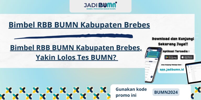 Bimbel RBB BUMN Kabupaten Brebes