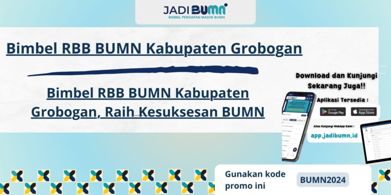 Bimbel RBB BUMN Kabupaten Grobogan