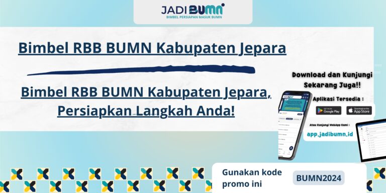 Bimbel RBB BUMN Kabupaten Jepara