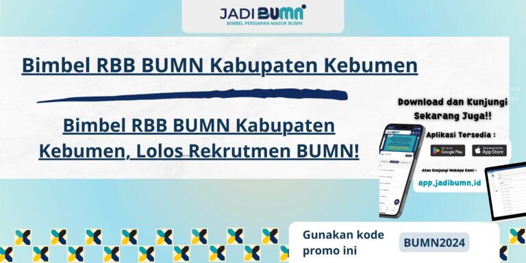 Bimbel RBB BUMN Kabupaten Kebumen