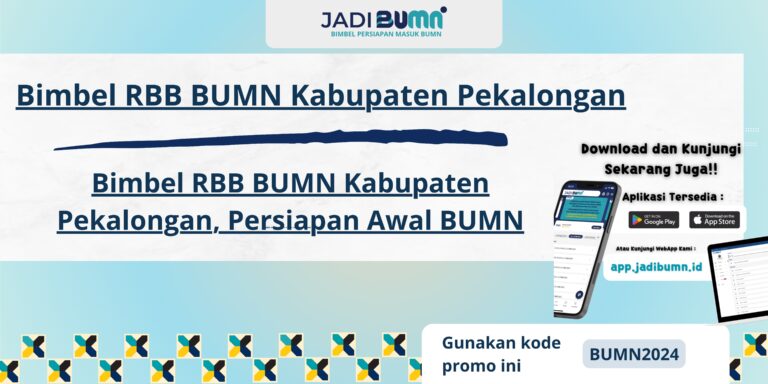 Bimbel RBB BUMN Kabupaten Pekalongan, Persiapan Awal BUMN