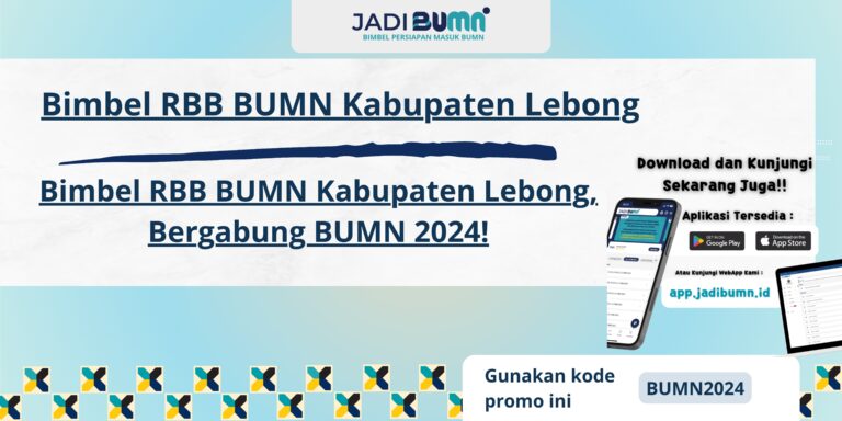 Bimbel RBB BUMN Kabupaten Lebong