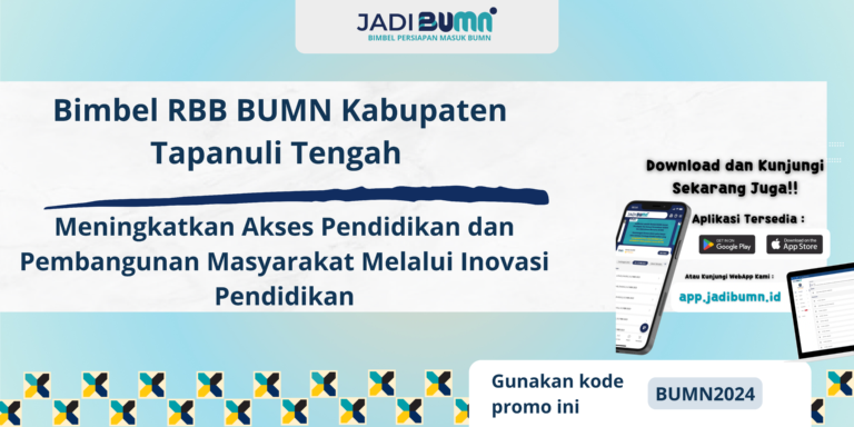 Bimbel RBB BUMN Kabupaten Tapanuli Tengah