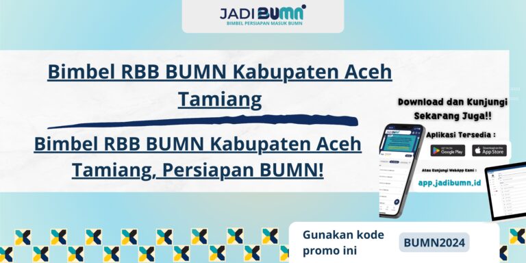 Bimbel RBB BUMN Kabupaten Aceh Tamiang