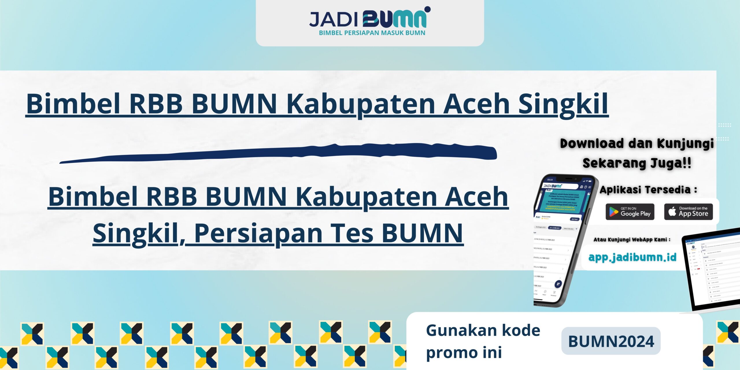 Bimbel RBB BUMN Kabupaten Aceh Singkil