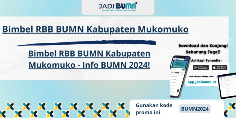 Bimbel RBB BUMN Kabupaten Mukomuko