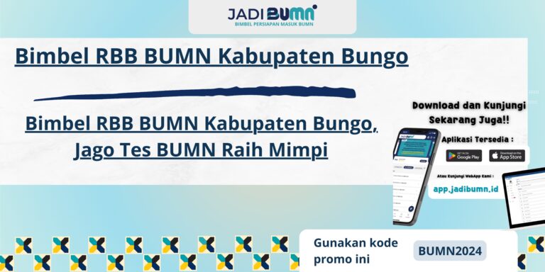 Bimbel RBB BUMN Kabupaten Bungo