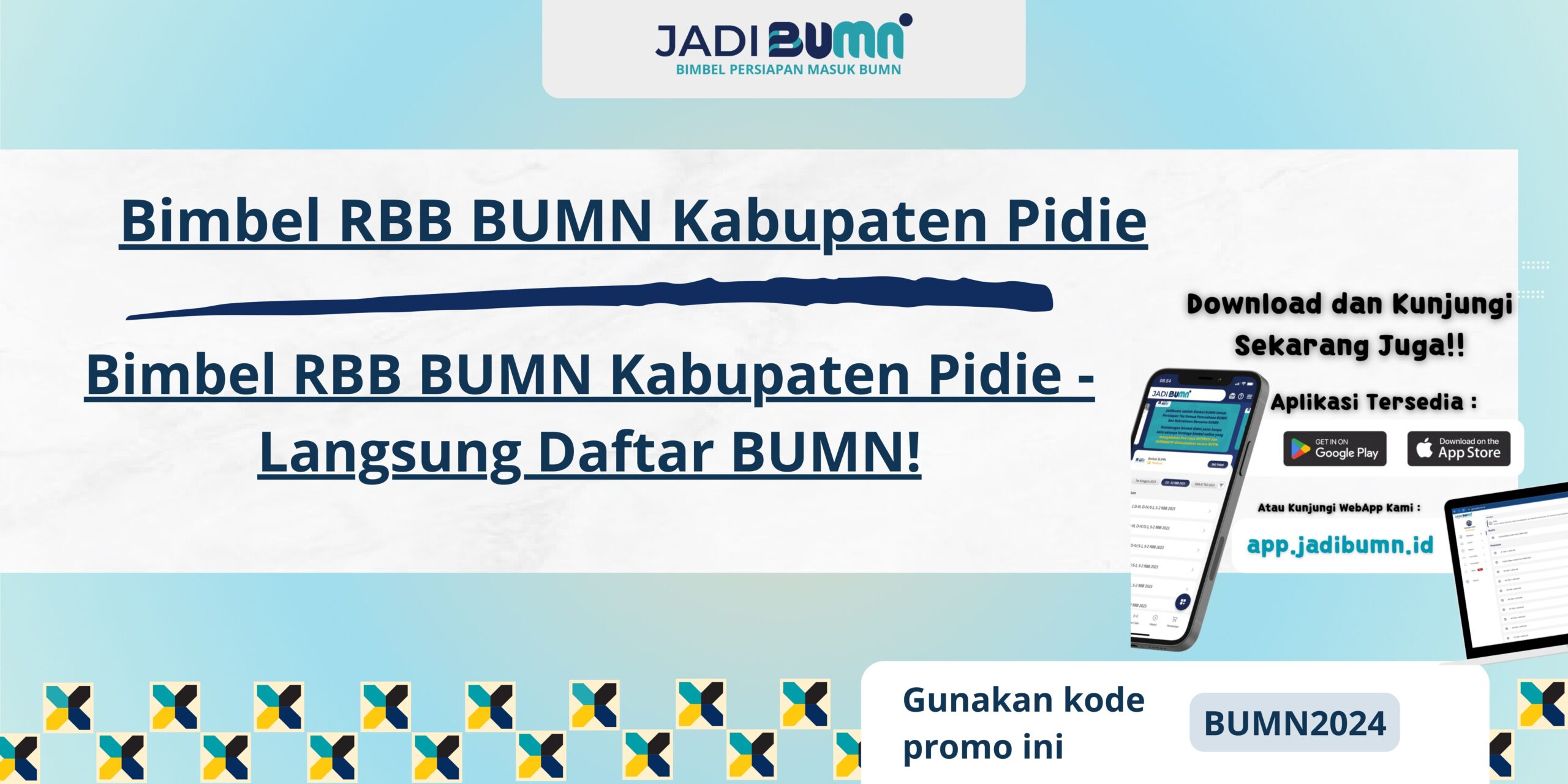 Bimbel RBB BUMN Kabupaten Pidie