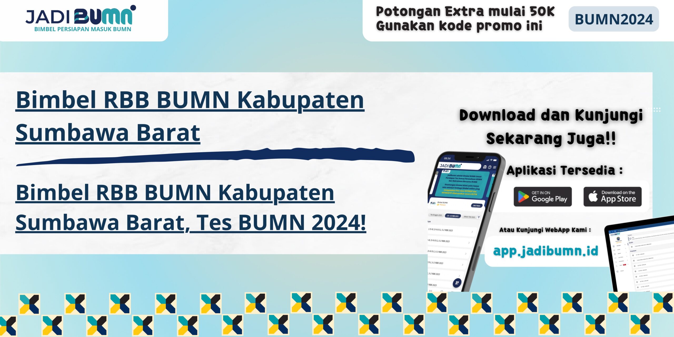 Bimbel RBB BUMN Kabupaten Sumbawa Barat