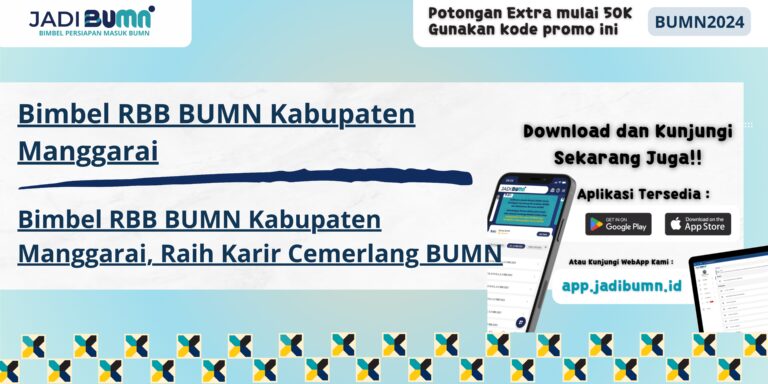 Bimbel RBB BUMN Kabupaten Manggarai