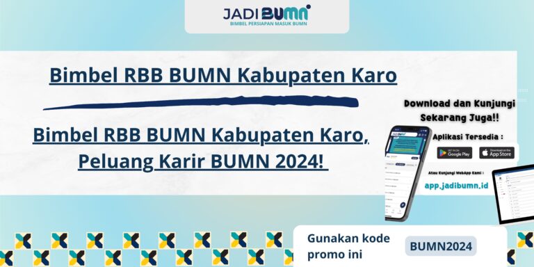 Bimbel RBB BUMN Kabupaten Karo