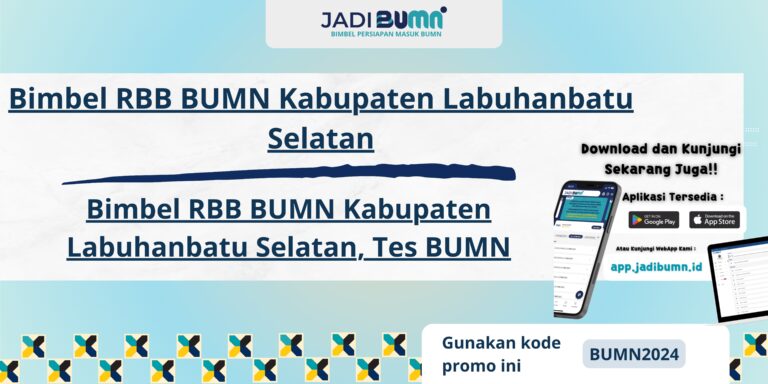 Bimbel RBB BUMN Kabupaten Labuhanbatu Selatan