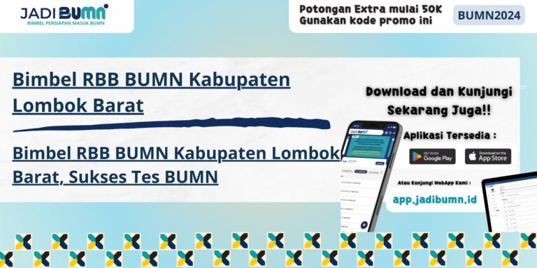 Bimbel RBB BUMN Kabupaten Lombok Barat