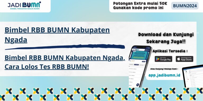 Bimbel RBB BUMN Kabupaten Ngada