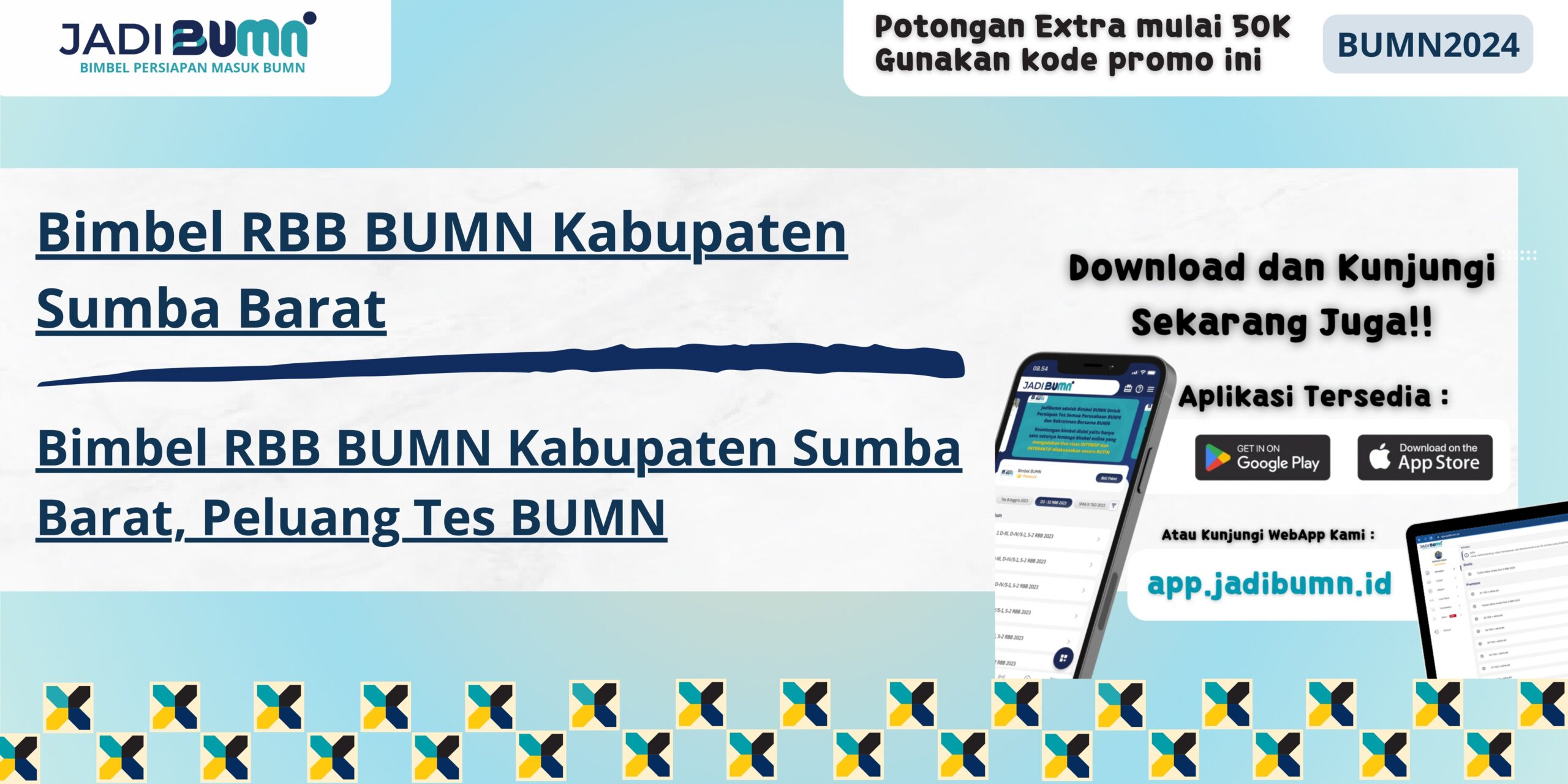 Bimbel RBB BUMN Kabupaten Sumba Barat