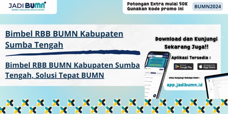 Bimbel RBB BUMN Kabupaten Sumba Tengah