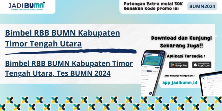 Bimbel RBB BUMN Kabupaten Timor Tengah Utara